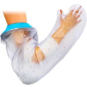 Cast or after surgery Waterproof protection sleeve or glove for bath shower arm
